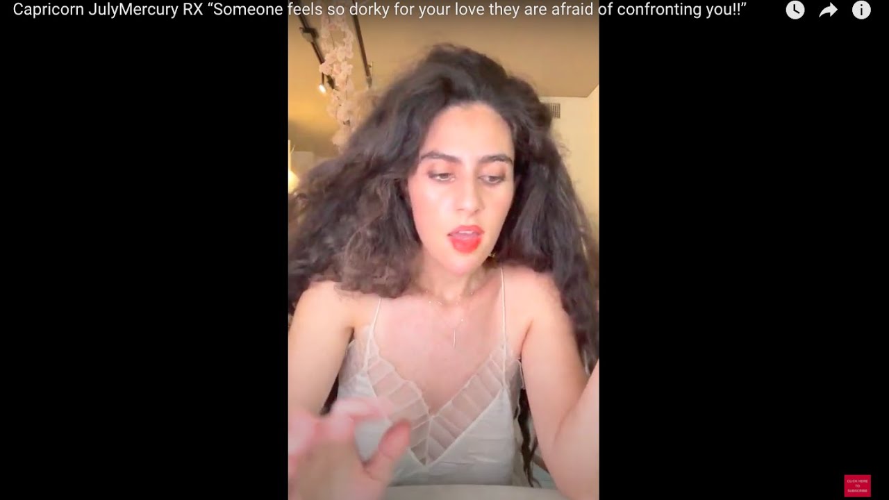 Capricorn JulyMercury RX “Someone feels so dorky for your love they are afraid of confronting you!!”