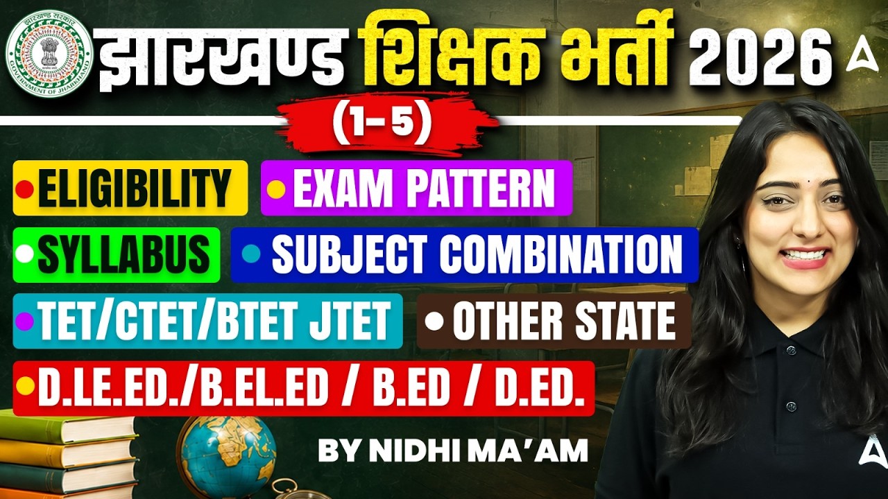 Jharkhand Teacher Vacancy 2026 | JSSC Sahayak Acharya Eligibility, Syllabus, Exam Pattern & State