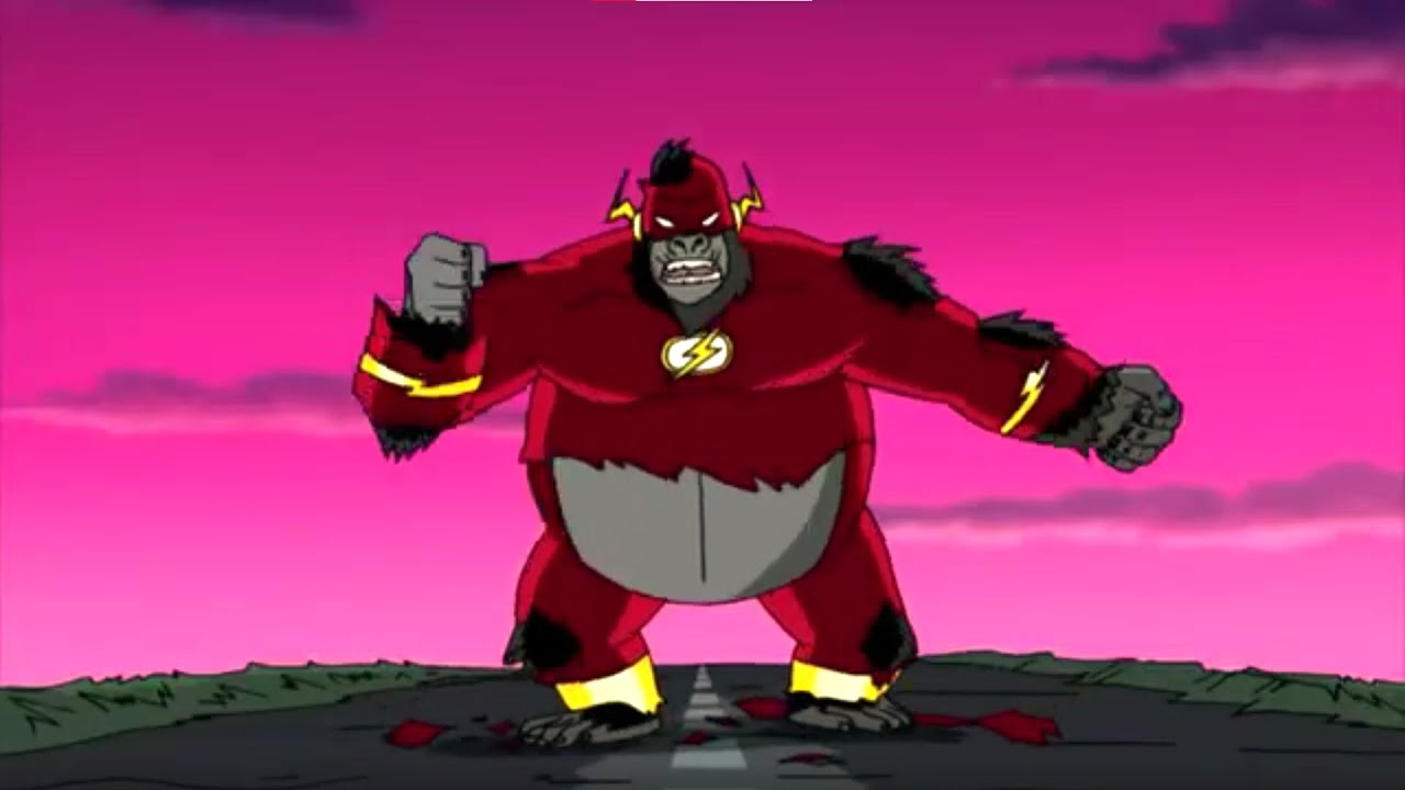 Flash turns Into A Gorilla | Justice League