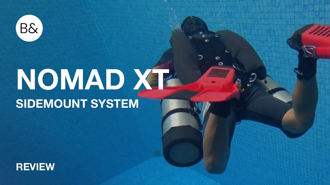 DIVE RITE NOMAD XT | Sidemount System Pool Test | Review | B&wtf