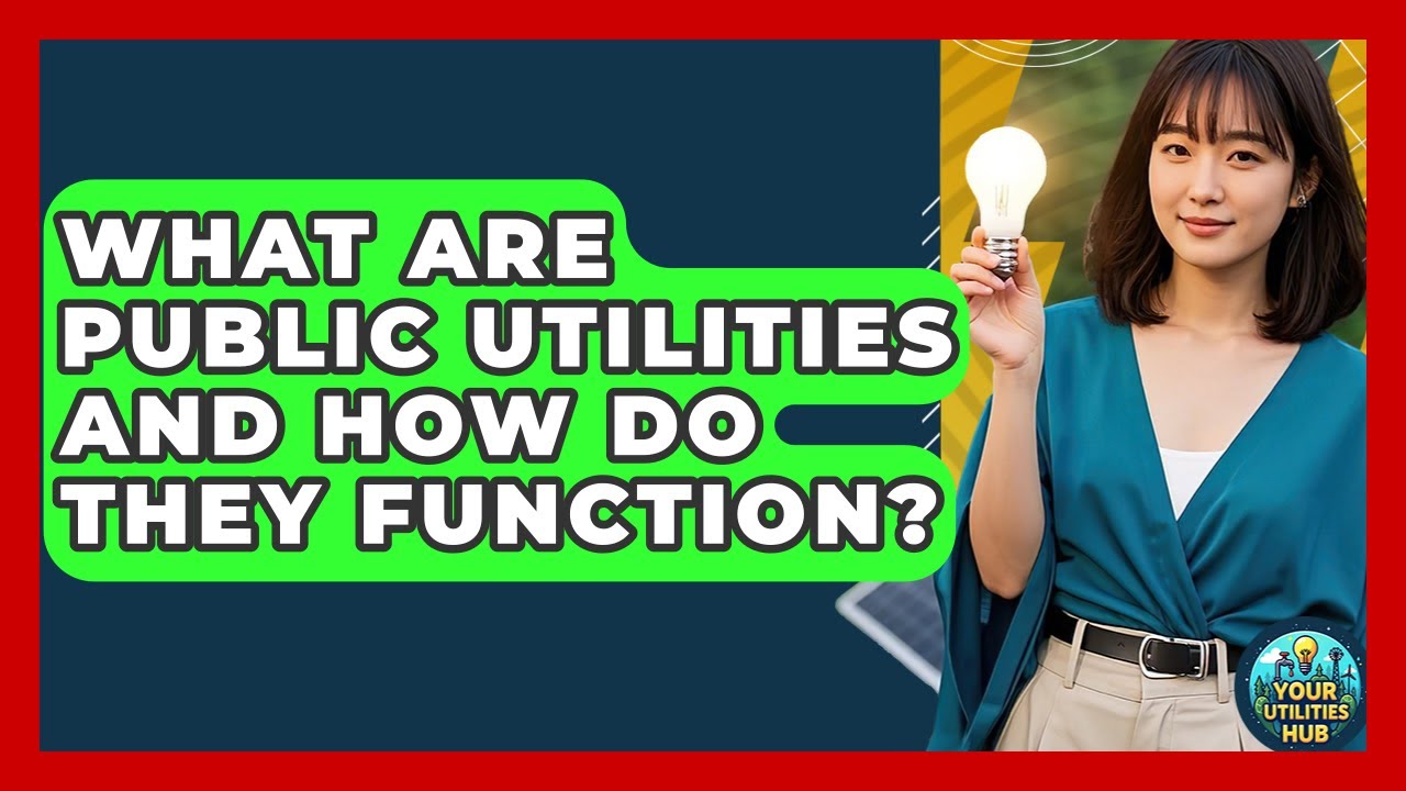 What Are Public Utilities and How Do They Function? - Your Utilities Hub