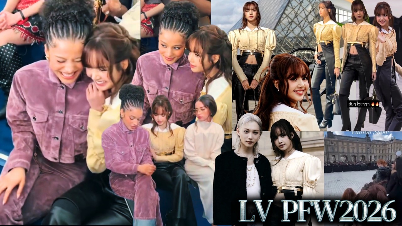 บรรยากาศงานPFW2026สื่อ+เเฟนๆไปรอลิซ่าเยอะมาก-ถ่ายภาพกับFelix-โมเมนต์งานPFW2026(ยังไม่จบ)