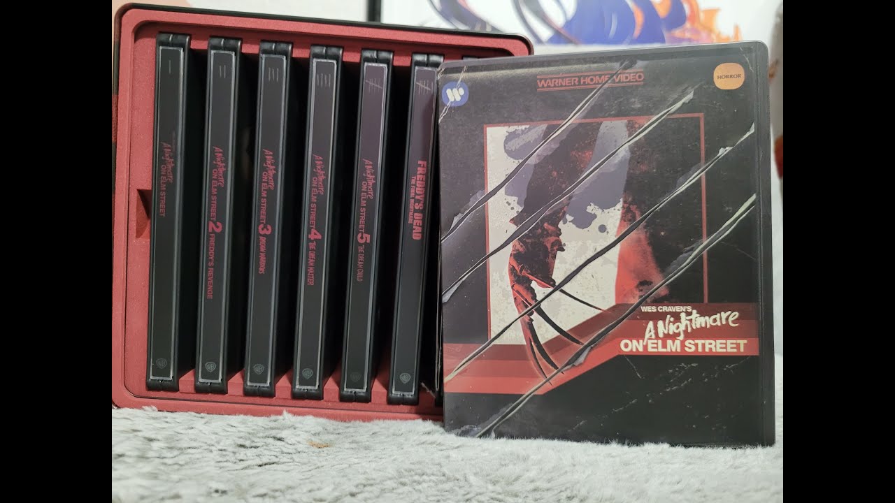 A Nightmare on Elm Street 7 Film 4k steel book collection