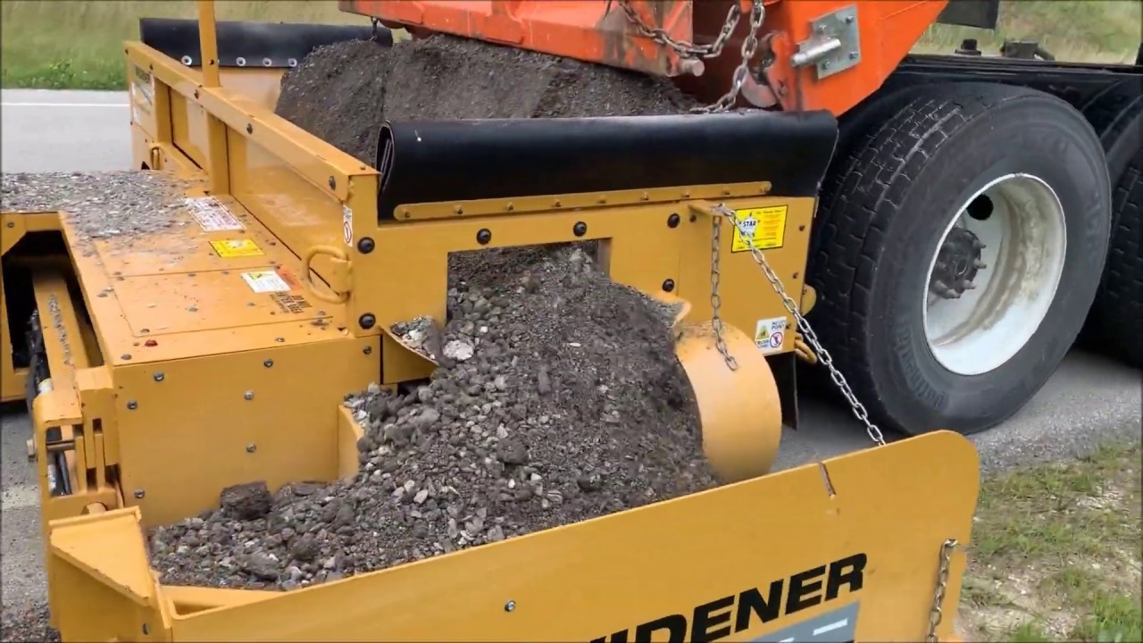 Equipment Demo - Road Widener & Offset Vibratory Roller