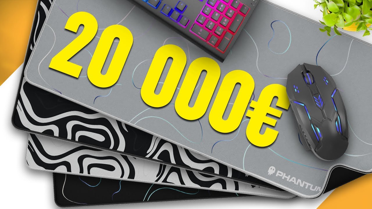 JE LANCE MA MARQUE DE TAPIS DE SOURIS GAMING PREMIUM ! (J’ai dépensé 20 000€)