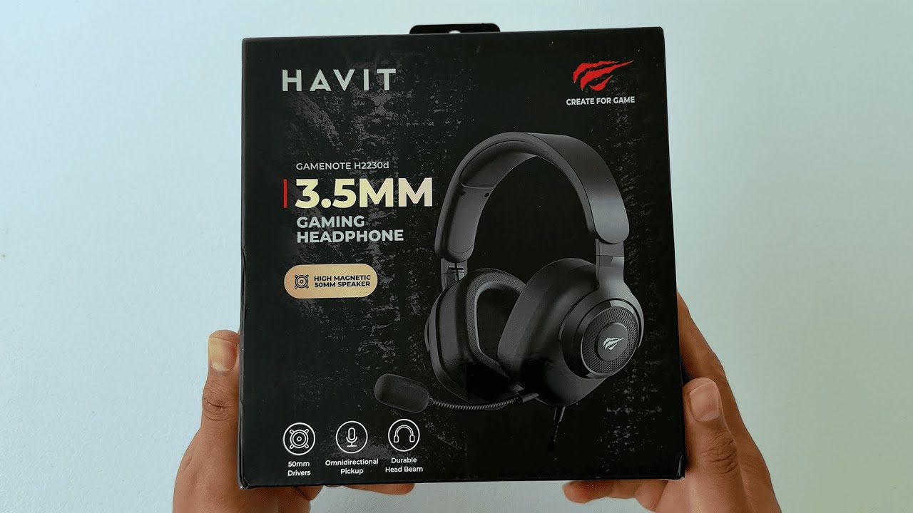 Comprei o headset gamer Havit H2230D baratinho pra jogar e me surpreendi: só R$ 56,42.