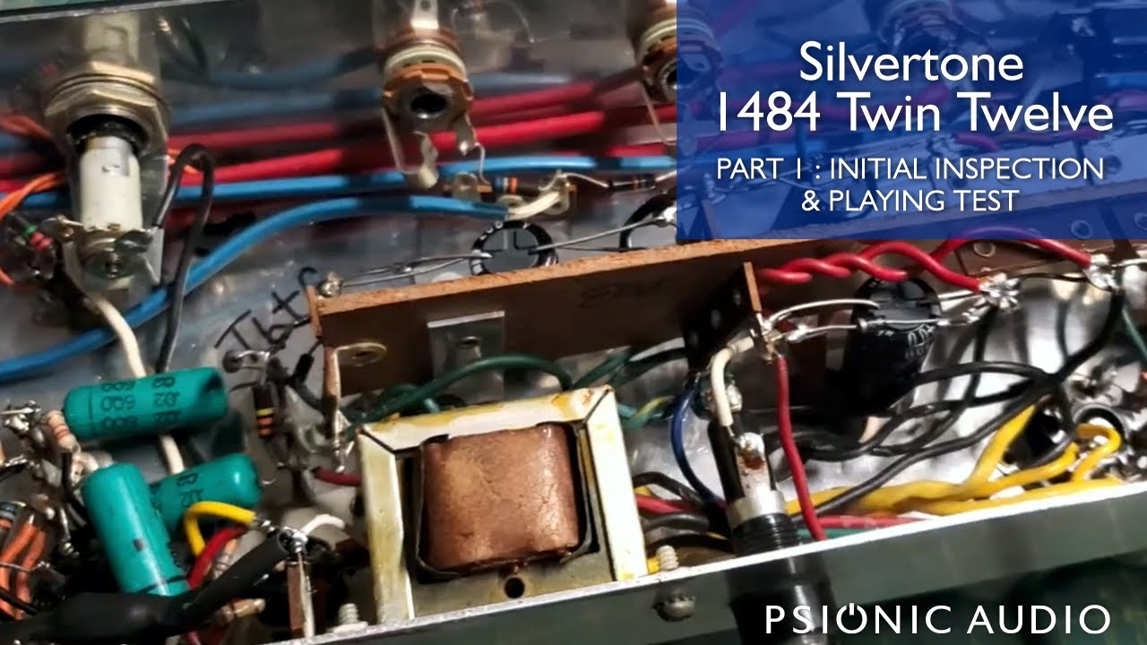 Silvertone 1484 Twin Twelve Part 1: Initial Inspection and Playing Test