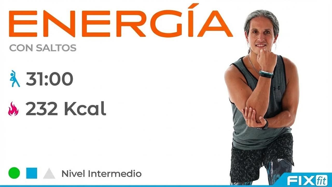 Cardio con saltos: ¡ejercítate a ritmo de música con esta rutina de intensidad media!