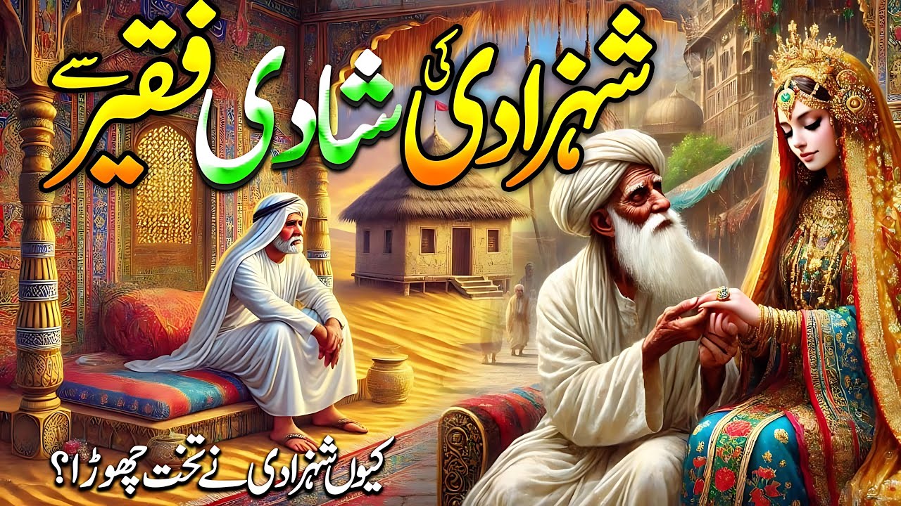 Shahzadi Ki Shadi Fakir Se Kyu Ho Gayi | Islamic Moral Story Hindi/Urdu