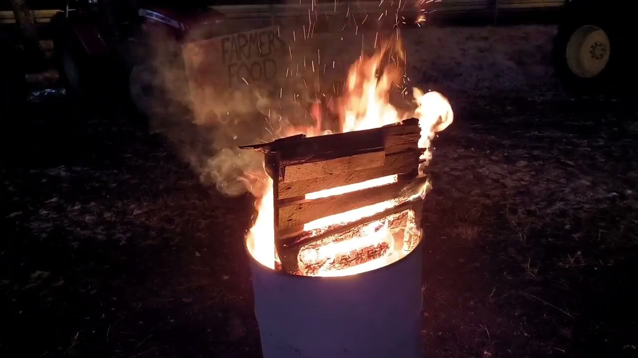 Mahnfeuer in Laichingen am 11.01.2024