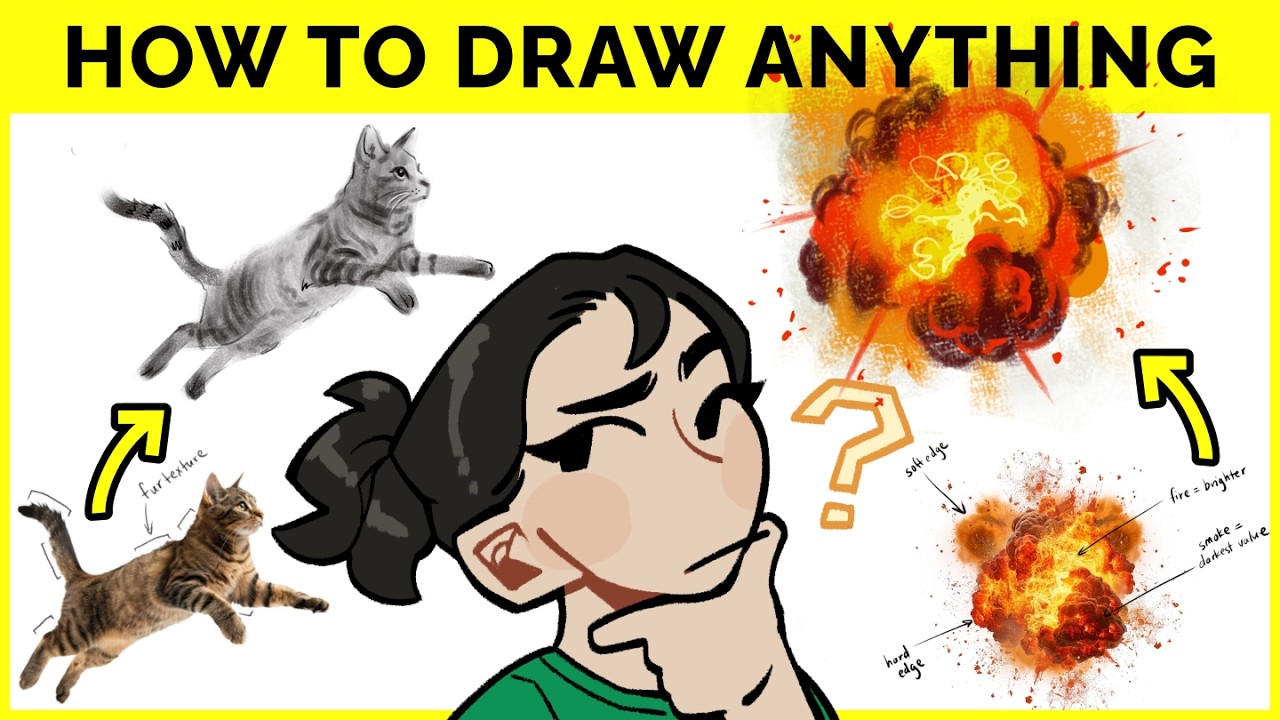 🔴 How to Draw Anything You Request (for Beginners)