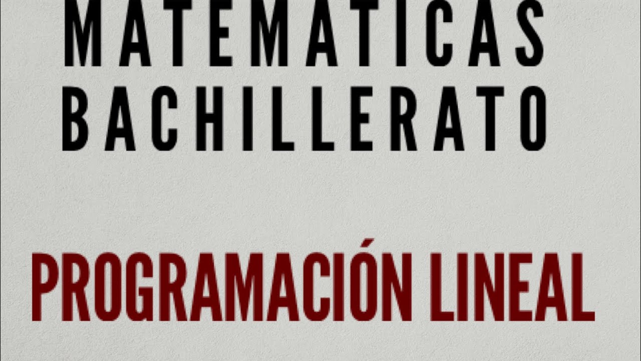 Programaci&oacute;n lineal, infinitas soluciones