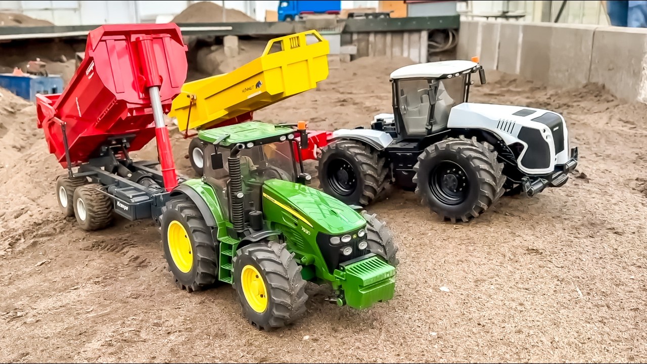 TRACTORS AND RC TRUCKS  COLLECTION