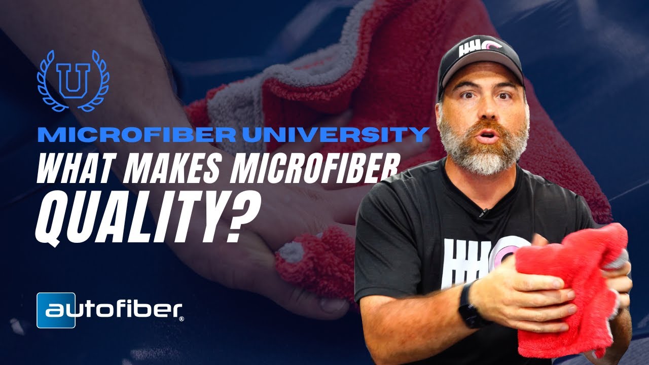 What Makes Microfiber QUALITY? | Microfiber University from Autofiber