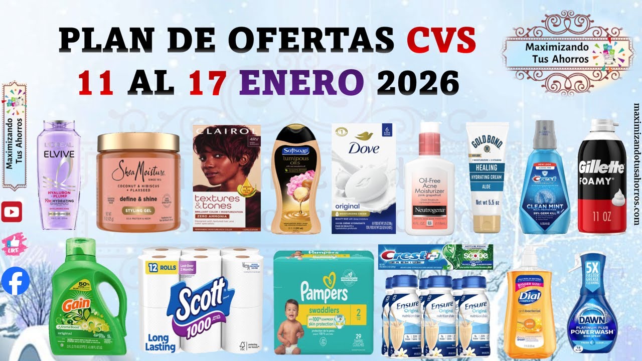 Plan de Ofertas CVS 👉🏻1/11/26 al 11/17/26