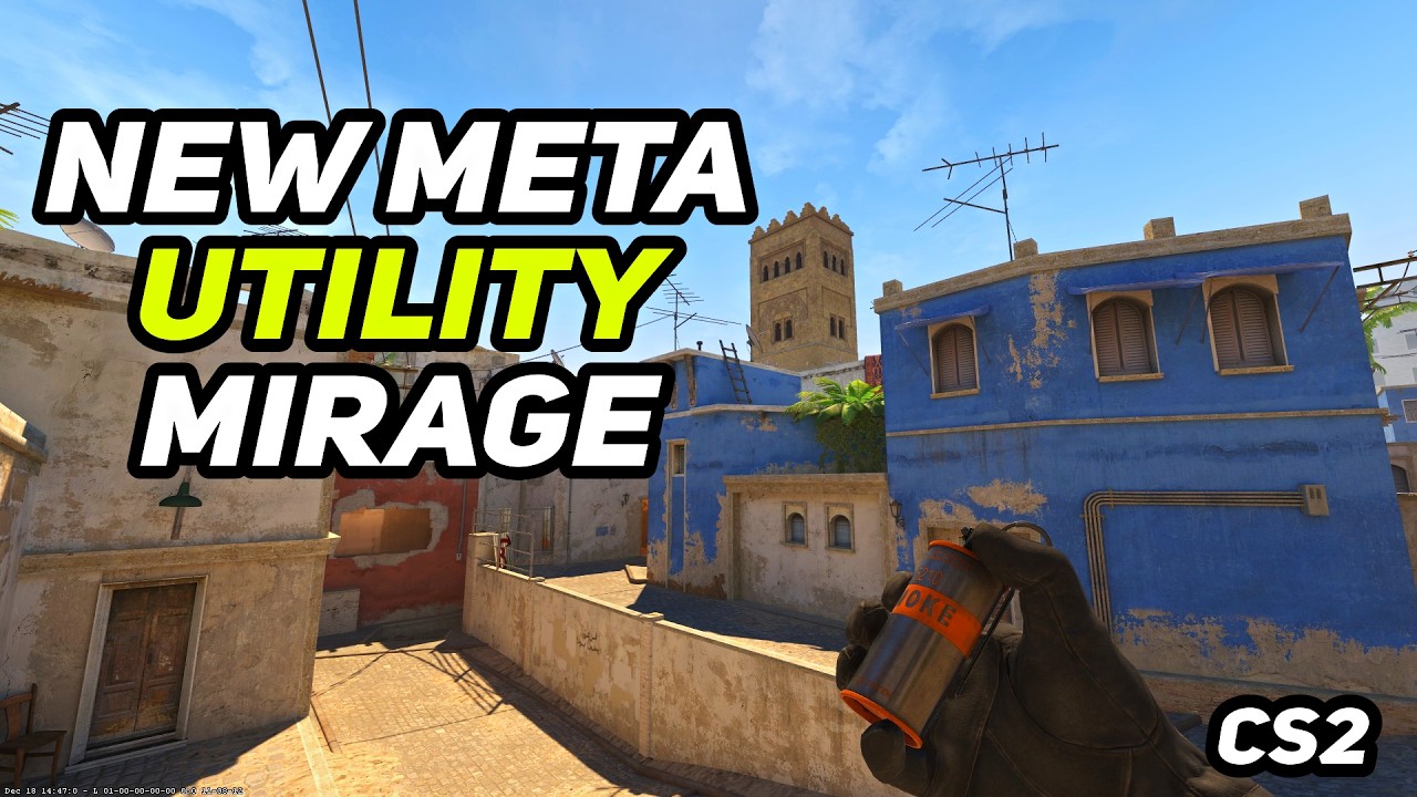 CS2 Mirage - New Meta Utility By NAVI In 2026
