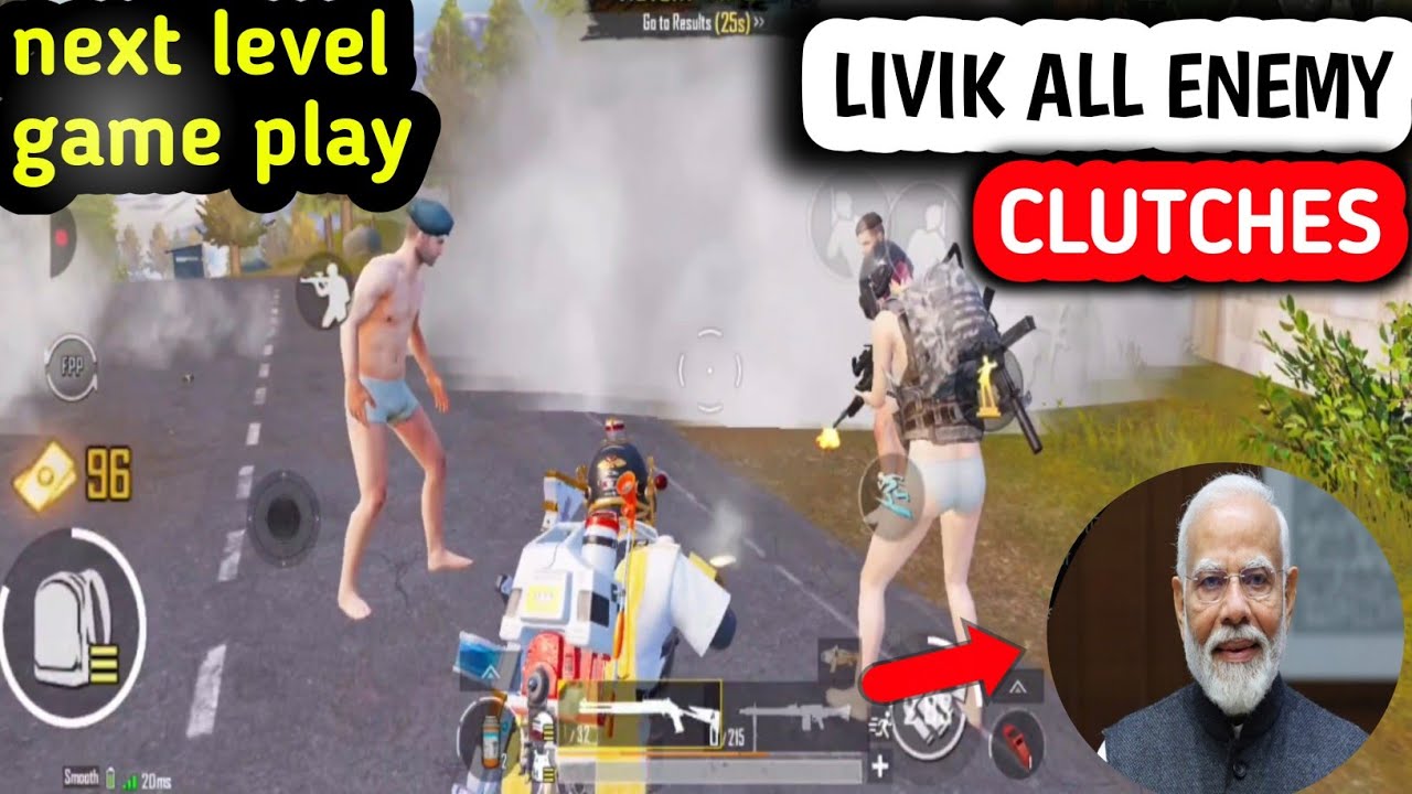 MODI IN BGMI NEW LIVIK GAMEPLAY 👍 |GOD LIKE PUBG GAMING