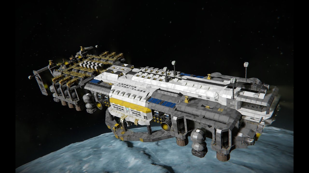 Space Engineers Lapetus Titan Class MK2