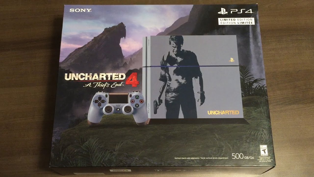 PS4 Unboxing (Uncharted 4 Bundle)