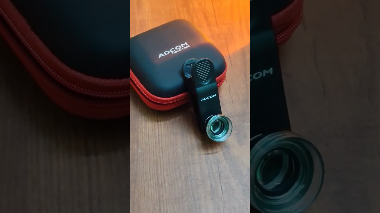 Lens Unboxed & Tested 💫 | All New Adcom 6x Macro Mobile Phone Lens | #shotwithadcom #macrolens #lens