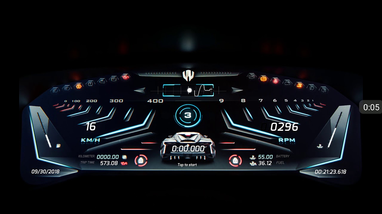 RealDash my personal  Custom car Dashboard setup