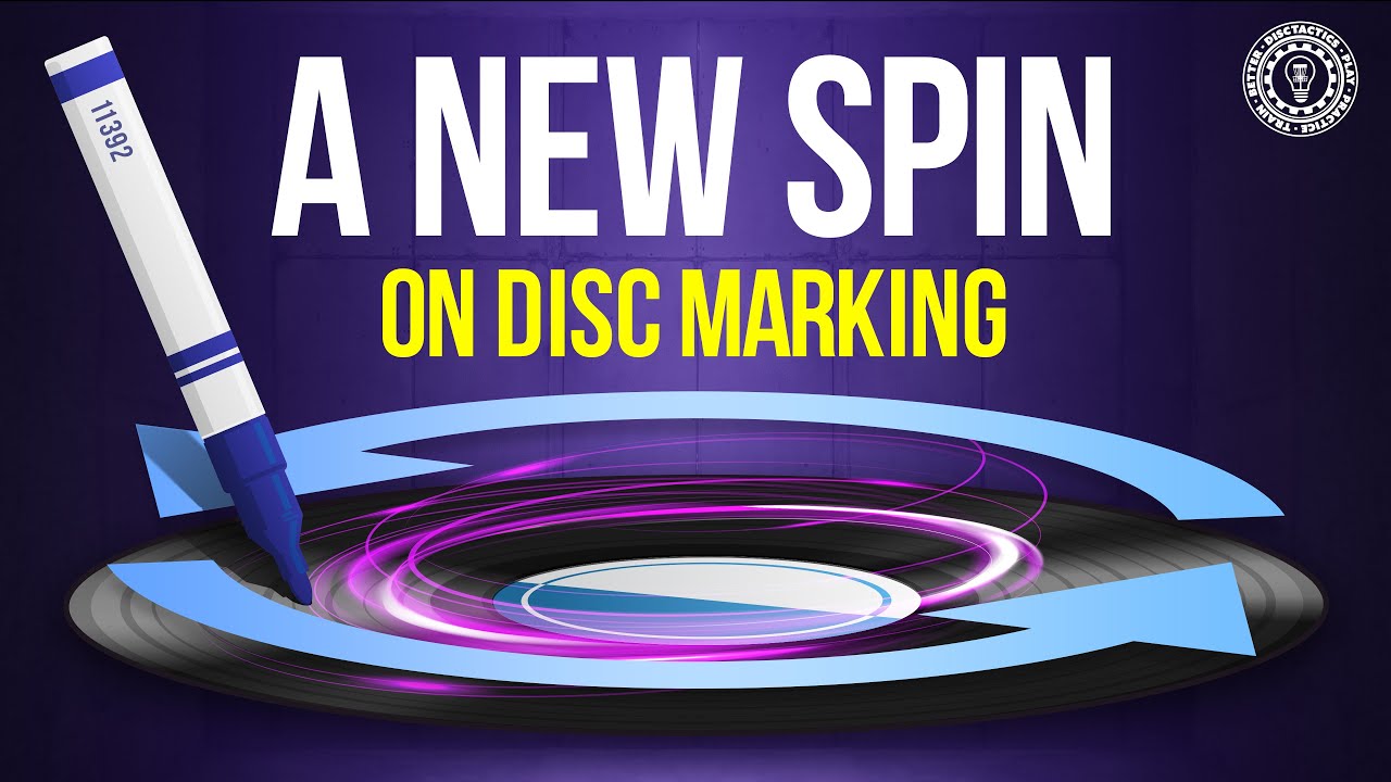 How to creatively mark your discs using old school tools | Disc Golf