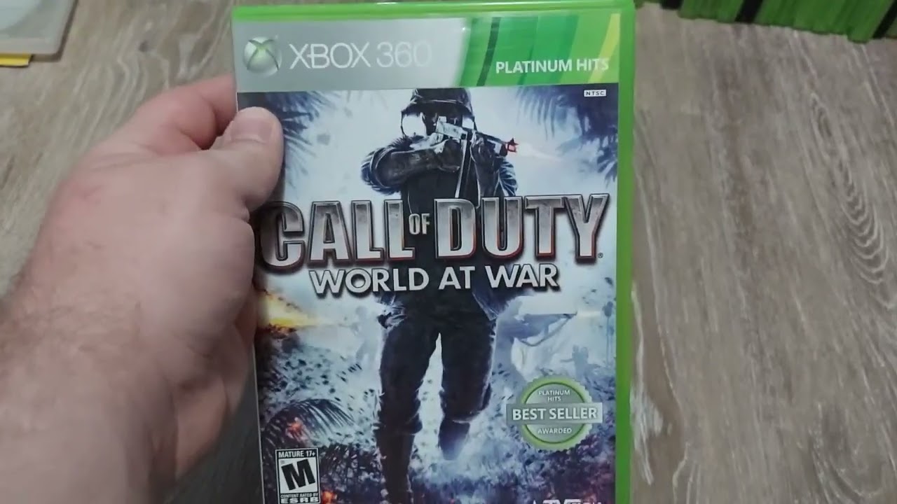 Вся моя коллекция игр для Xbox 360.