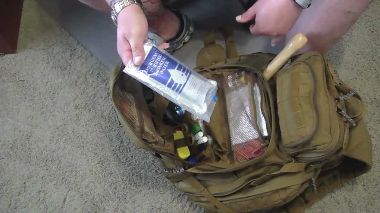 Part 2 Emergency Get Home Bag BOB SHTF Bag & Contents