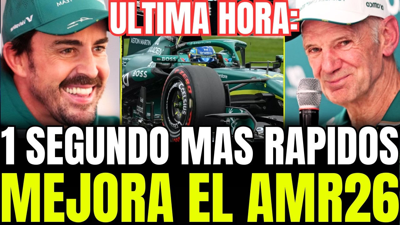 🚨ÚLTIMA HORA: FERNANDOALONSO REVELA el POTENCIAL REAL del AMR26 ¡1 SEGUNDOS GANADOS solo por RODAR!