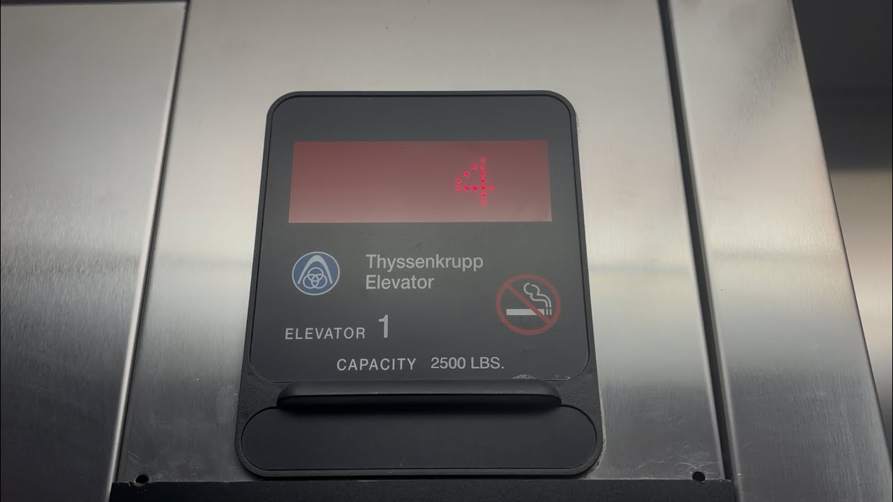 Glitchy ThyssenKrupp Elevators - Hampton Inn & Suites - Parsippany NJ