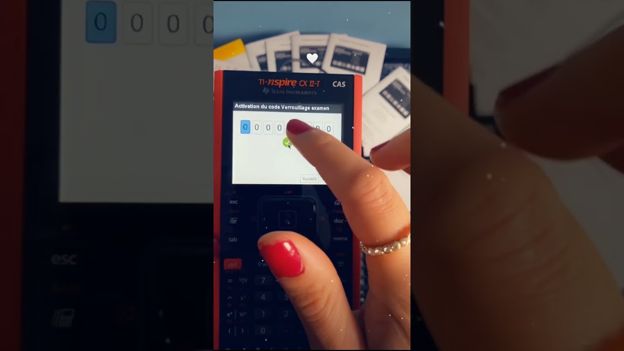 🔥activer le mode examen sur la calculatrice ti nspire cx II-T CAS