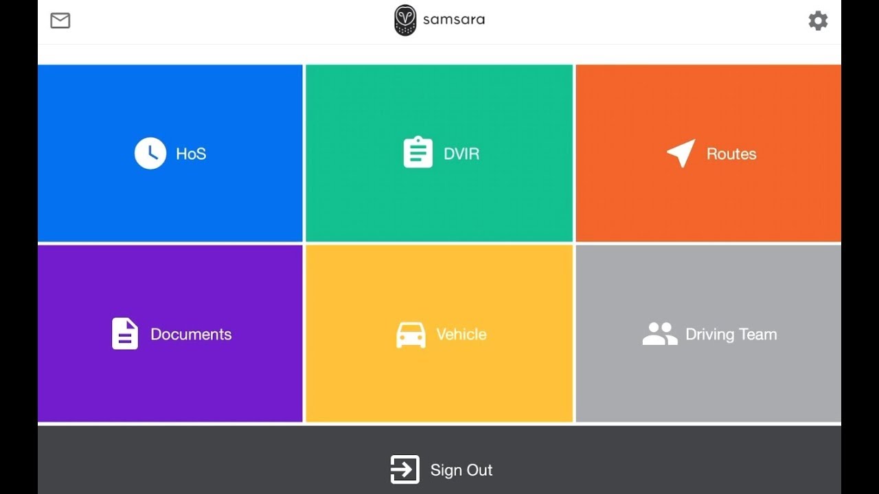 Как вести бортовой журнал Samsara (electronic logbook samsara)
