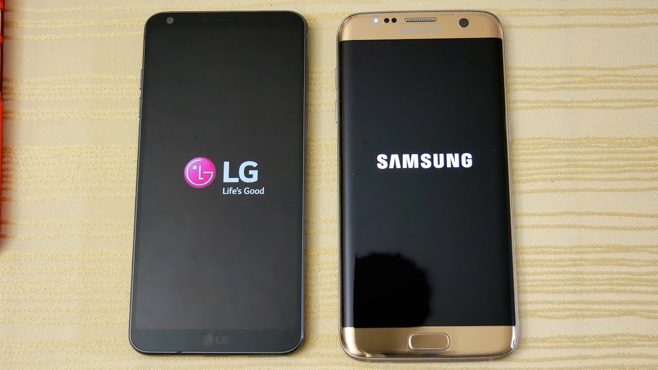 LG G6 vs S7 Edge - Speed Comparison! (4K)