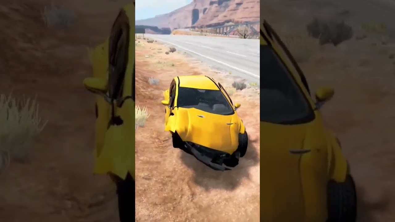 Car crash simulator beamng playnation #beamngdrive #beamngshorts