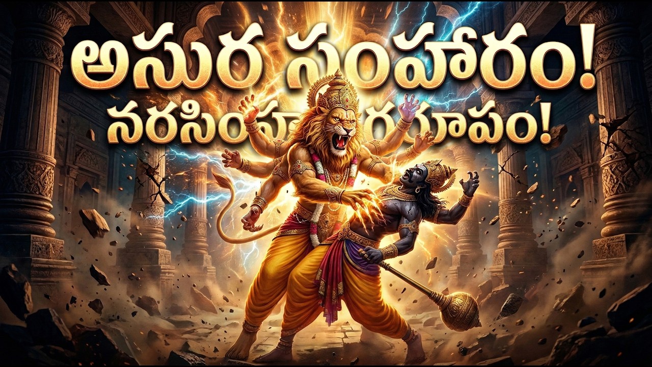 ASURA SAMHARAM.. NARASIMHUNI UGRA ROOPAM.. అసుర సంహారం..నరసింహుని ఉగ్ర రూపం../ SUBBU ADDA TV