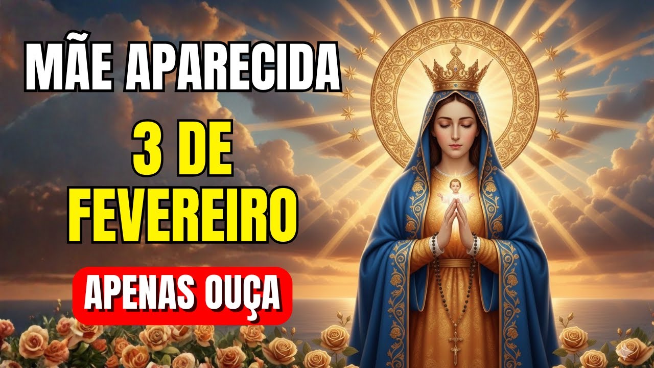 Nossa Senhora Aparecida, Entra na Minha Casa HOJE e Tira Tudo Que Está Me Oprimindo!