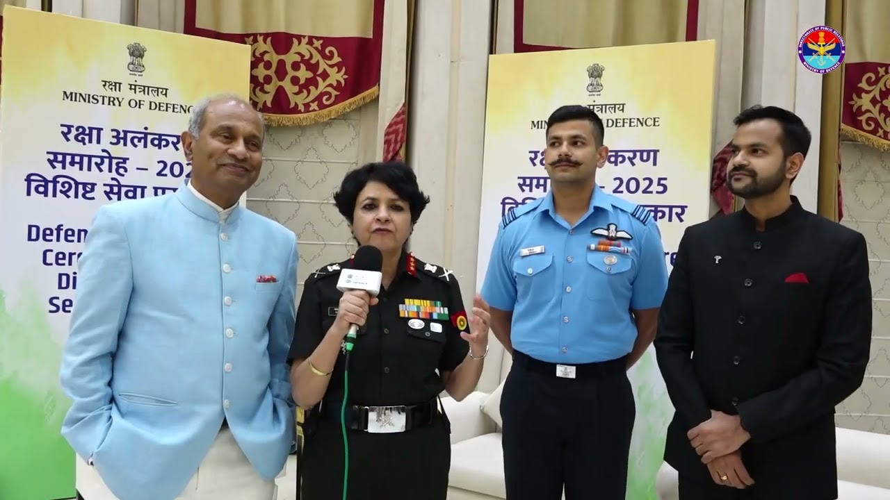 Lt Gen Sadhna S Nair Honored with AVSM | ​⁠