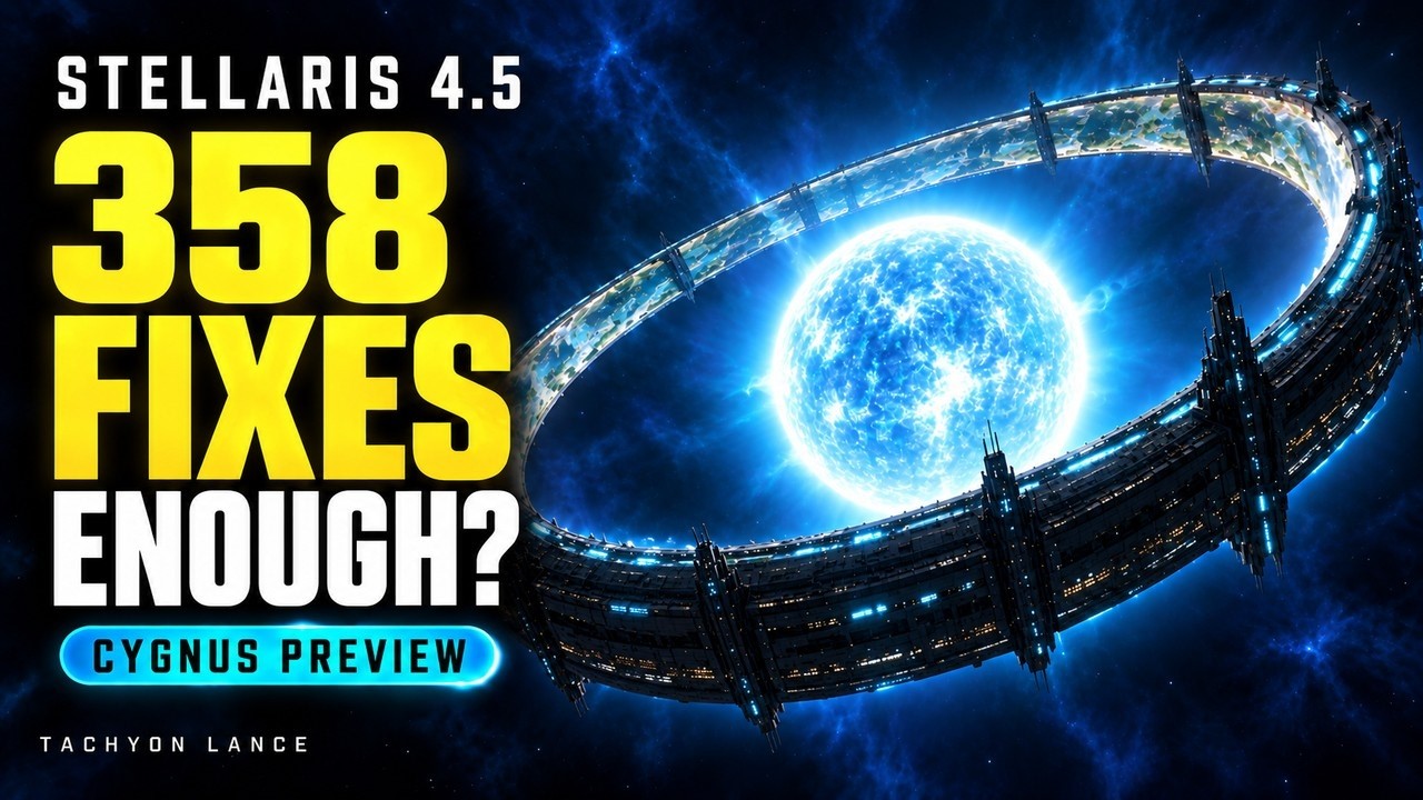Stellaris 4.5 Cygnus: 358 Fixes &mdash; But What Actually Changes?