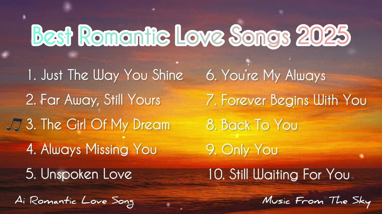 Best Romantic Love Songs Collection 2025 | Music From The Sky | Ai Romantic Love Songs Collection