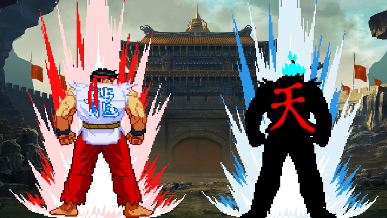 SHIN RYU VS SHIN ONI AKUMA