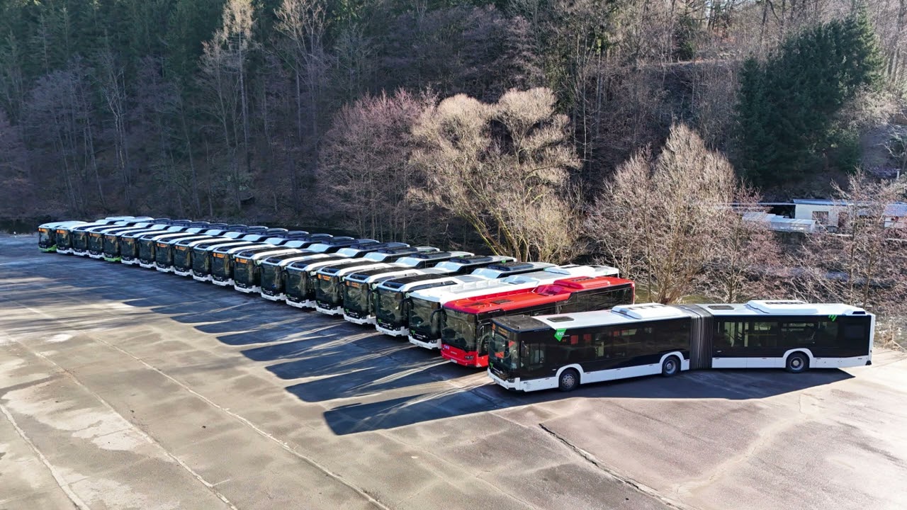 2. Scania-Tag - 28.01.2024 - Regionalverkehr Erzgebirge - Scania Citywide