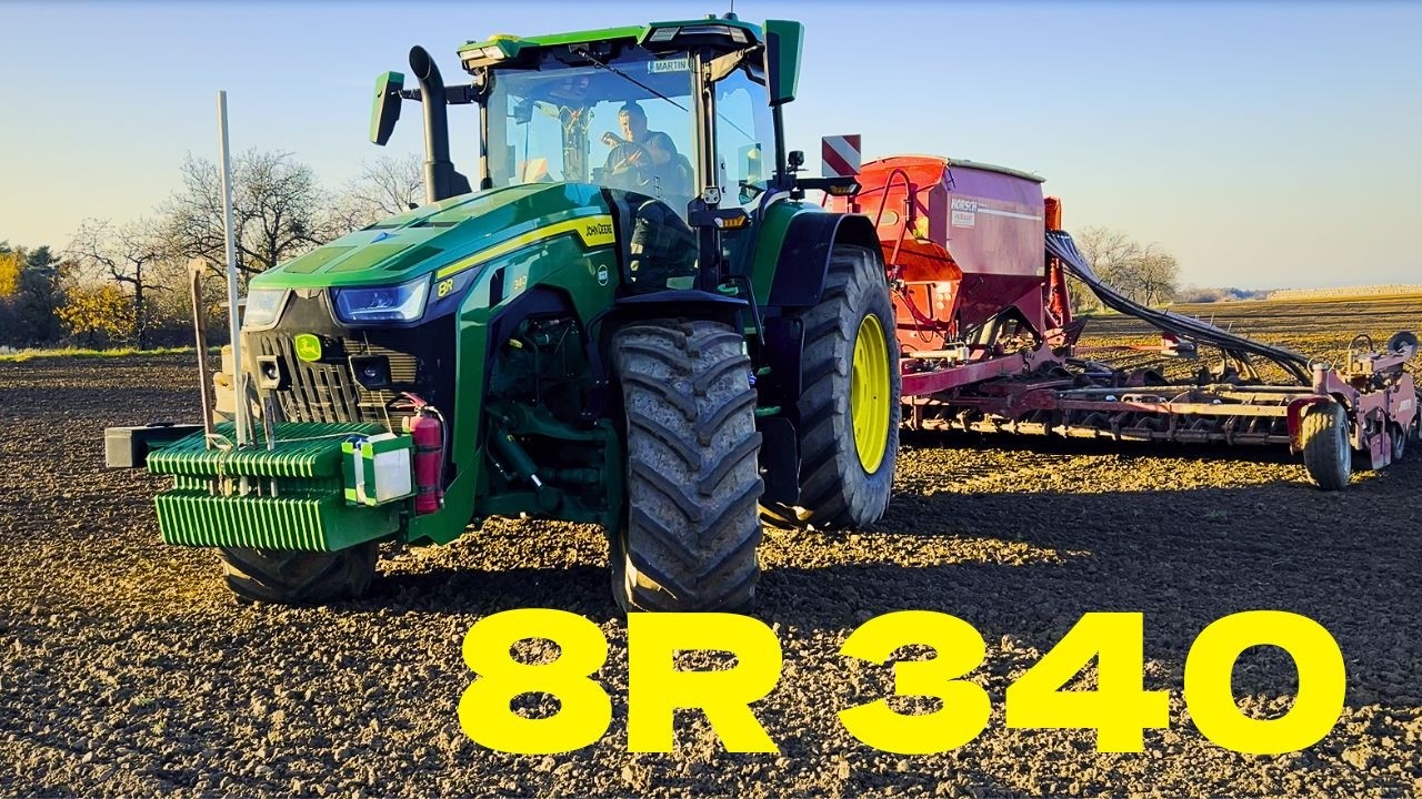 Golden Hour 🌅 | Faster, Harder | John Deere 8R 🚩