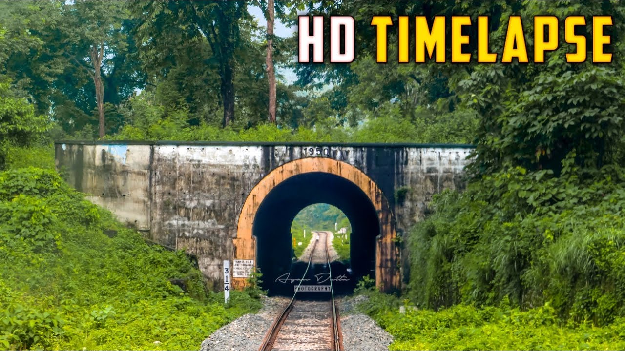 VISTA DOME TIMELAPSE | SILIGURI JN. TO ALIPURDUAR JN. | HD