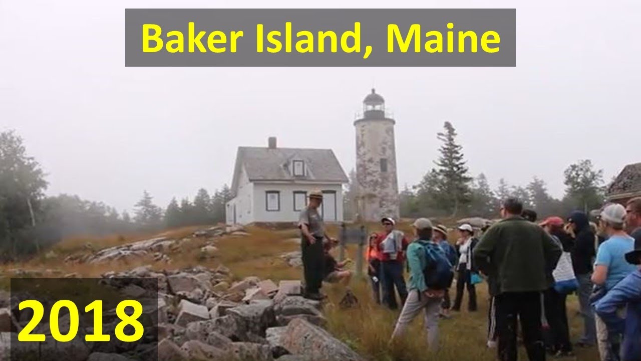 Baker Island Tour, Acadia NP, Maine. July 2018