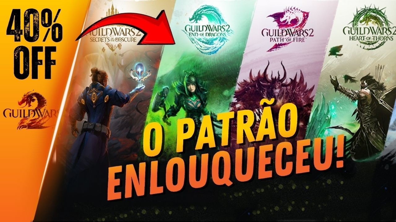 🔴 GUILD WARS 2: EXPANSÕES EM PROMOÇÃO! (Link na descrição)