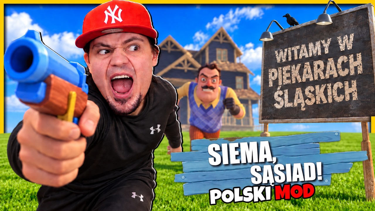 PIEKARY ŚLĄSKIE w Hello Neighbor?! 🤣 (Polski mod Hello Komail)