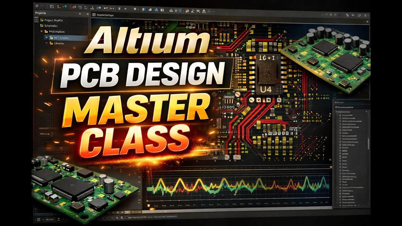 Мастер-класс по проектированию печатных плат в Altium | Полное проектирование печатных плат с нуля