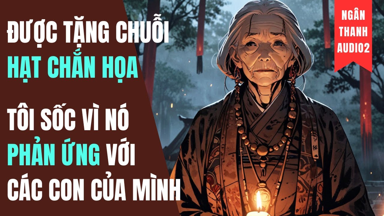 ĐƯỢC TẶNG CHUỖI HẠT CHẮN HỌA, TÔI SỐC VÌ NÓ PHẢN ỨNG VỚI CÁC CON CỦA MÌNH | TRUYỆN AUDIO | KINH DỊ