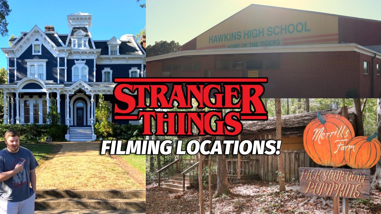Stranger Things Filming Locations VLOG! (Seasons 1-5)