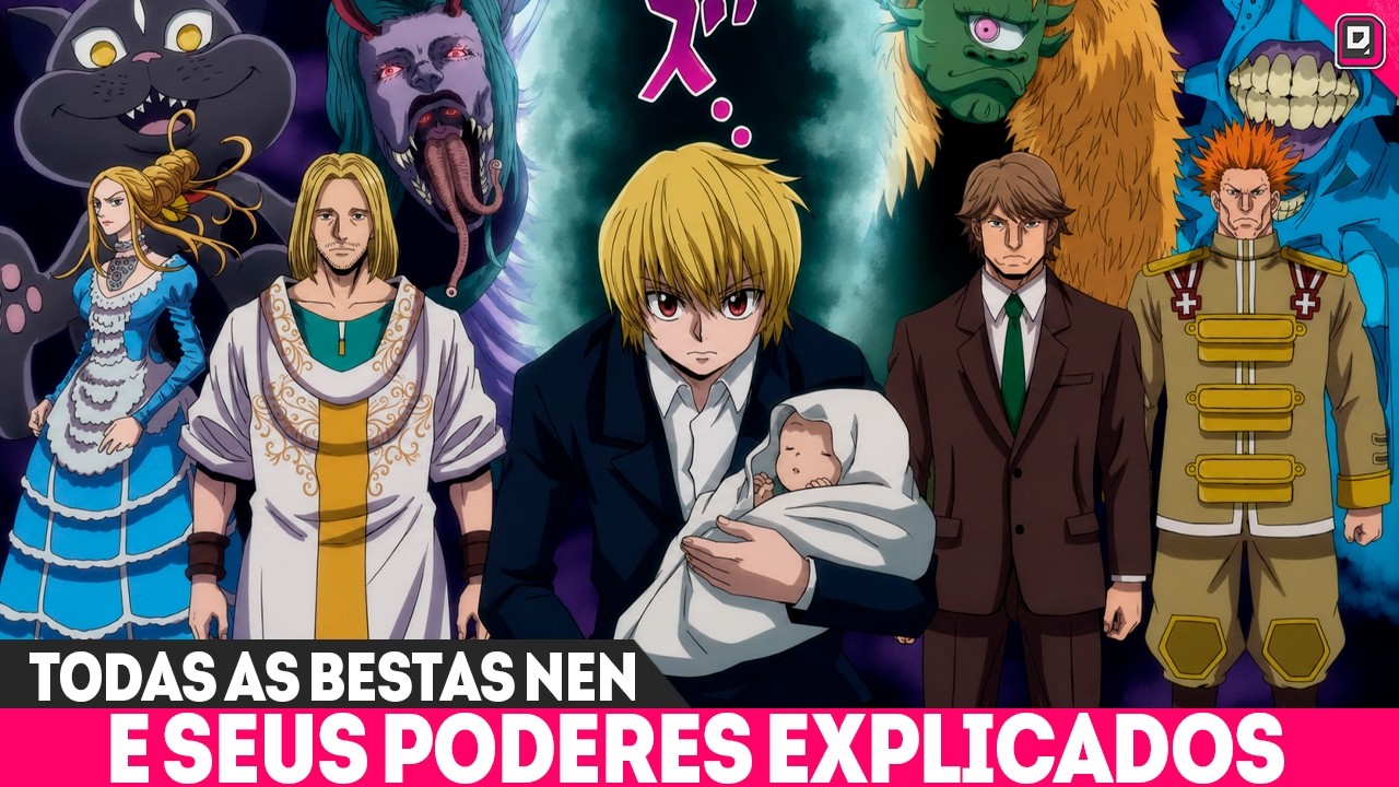 Все Нэн-звери и их силы объяснены - Самая пугающая сила Hunter x Hunter
